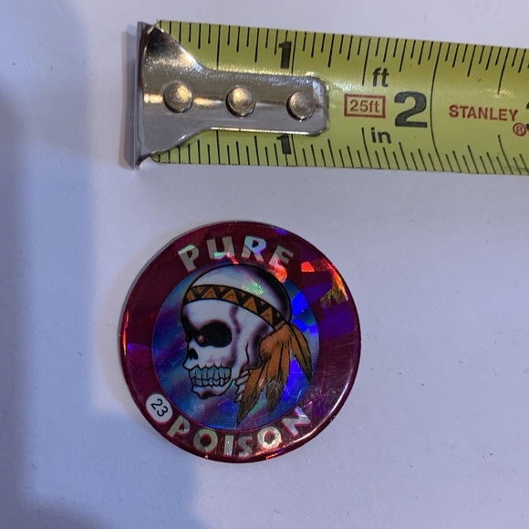 Pure Poison holographic FLASH CAP Pog Slammer Whammer - Picture 5 of 5